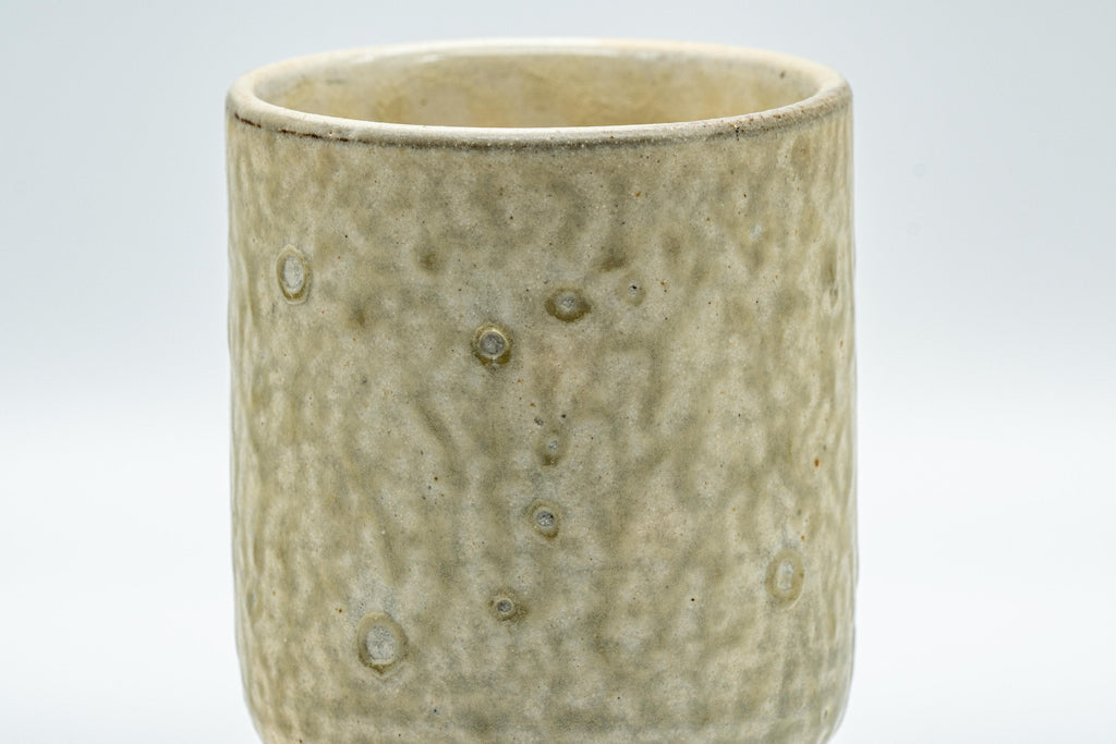 Japanese Teacup - Milky Green Koishiwara-yaki Yunomi - 180ml