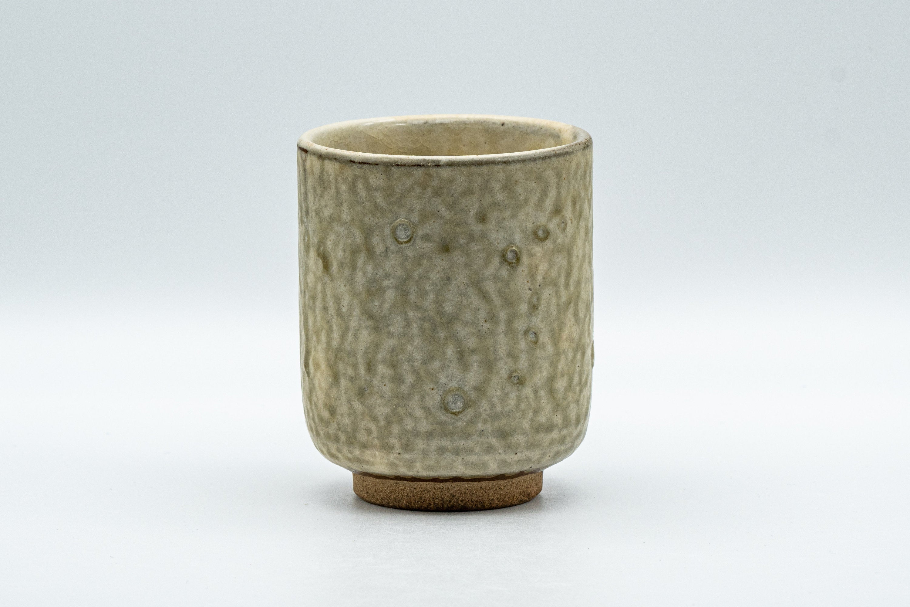 Japanese Teacup - Milky Green Koishiwara-yaki Yunomi - 180ml