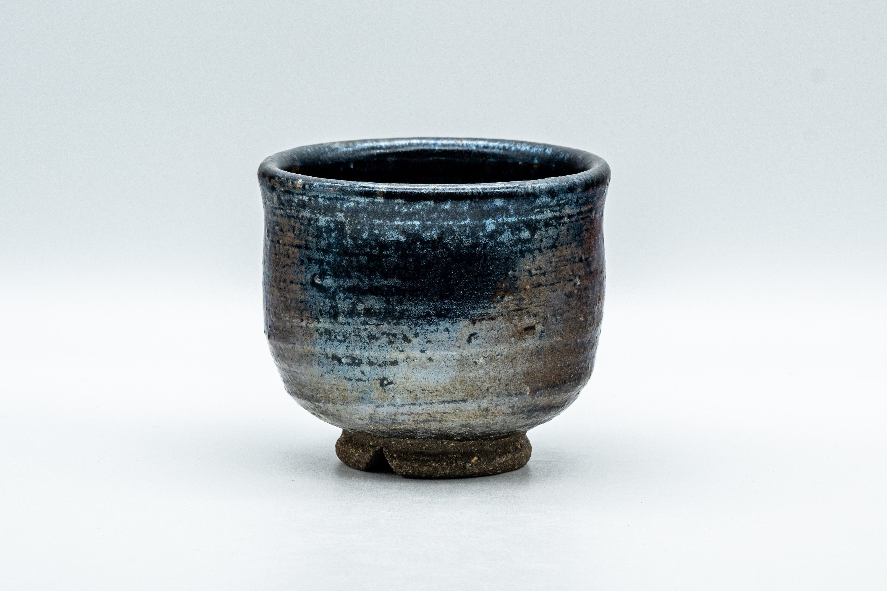 Japanese Teacup - Metallic Bronze Glazed Yunomi - 200ml