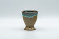 Japanese Teacup - Turquoise Agano-yaki Senchawan - 60ml