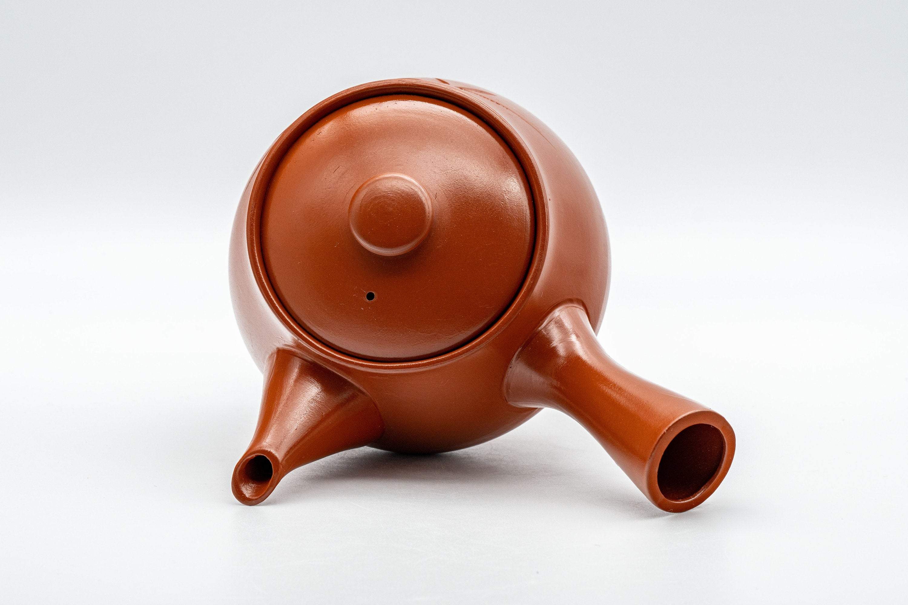 Japanese Tea Set - Tokoname-yaki Nasu-gata Debeso Kyusu with 5 Yunomi - 300ml