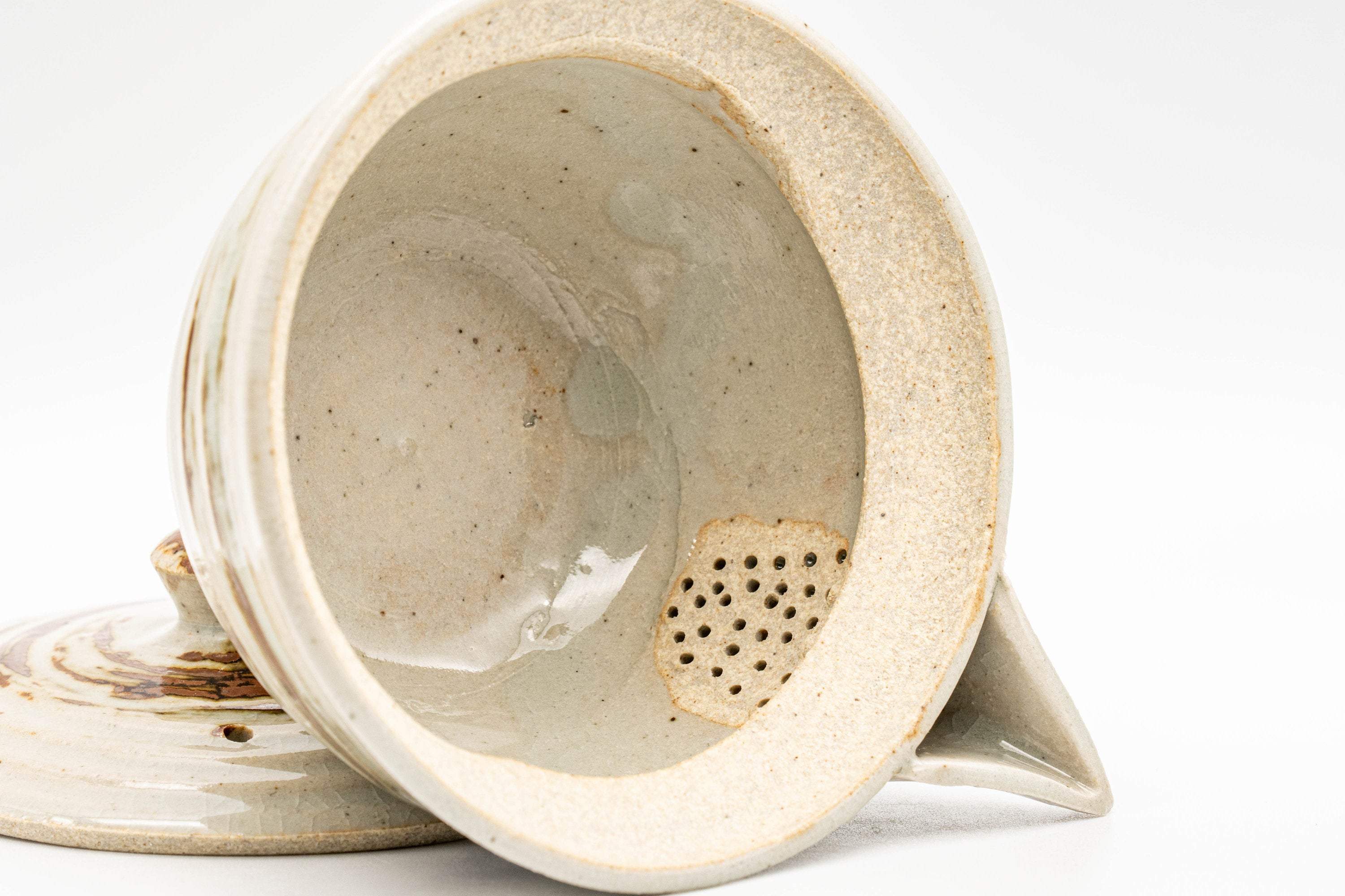 Japanese Tea Set - Hakeme Do-ake Houhin with 2 Senchawan - 130ml