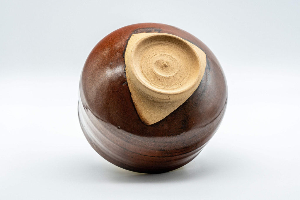 Japanese Matcha Set - Hantsutsu-gata Chawan with Bamboo Chasen Whisk and Chashaku Scoop - 400ml