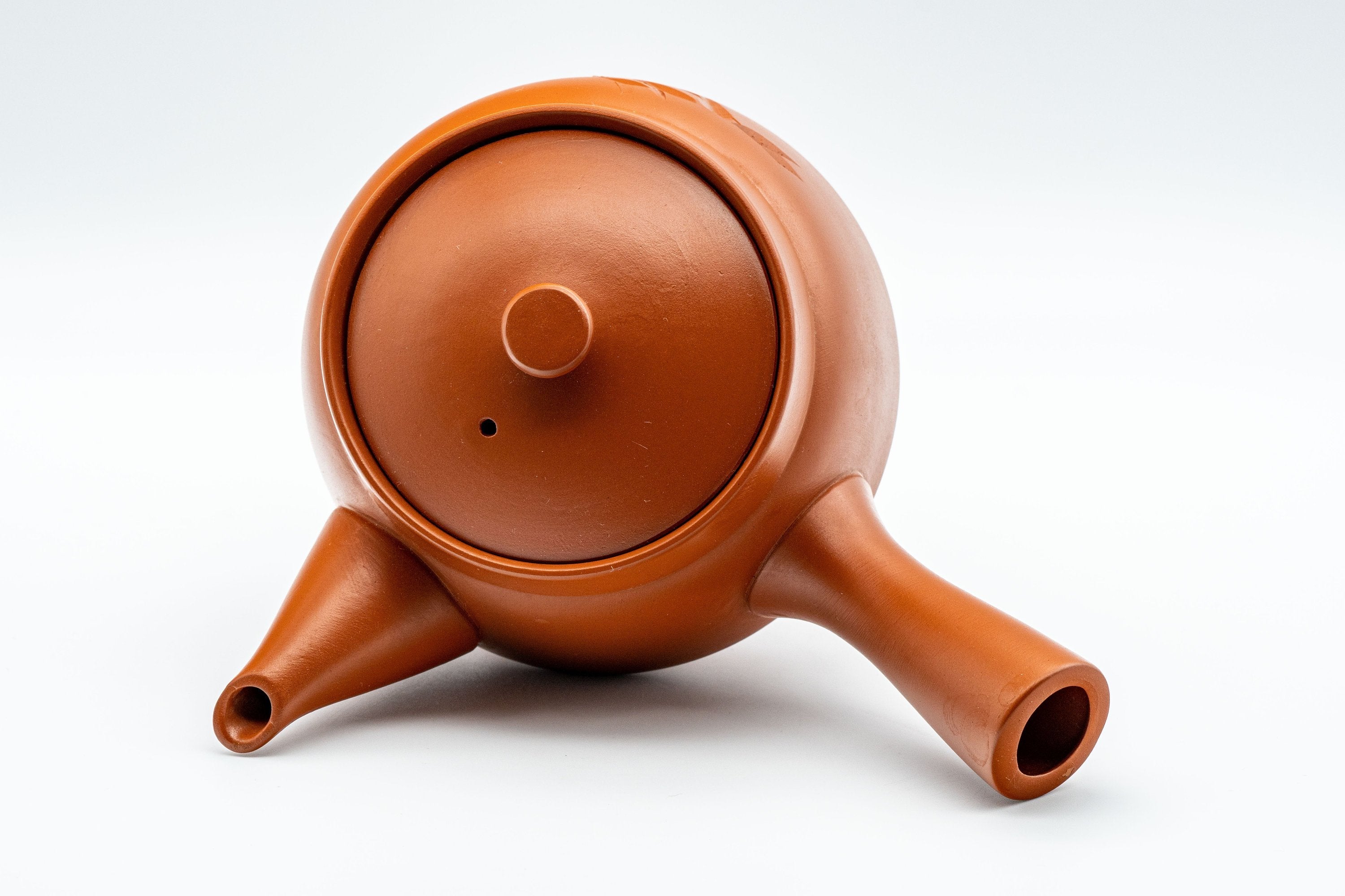 Japanese Tea Set - 寿泉 Bamboo Tokoname-yaki Debeso Kyusu with 4 Yunomi - 350ml