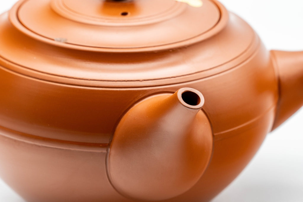 Japanese Kyusu - 有馬 Maru-gata Debeso Tokoname-yaki Teapot - 350ml