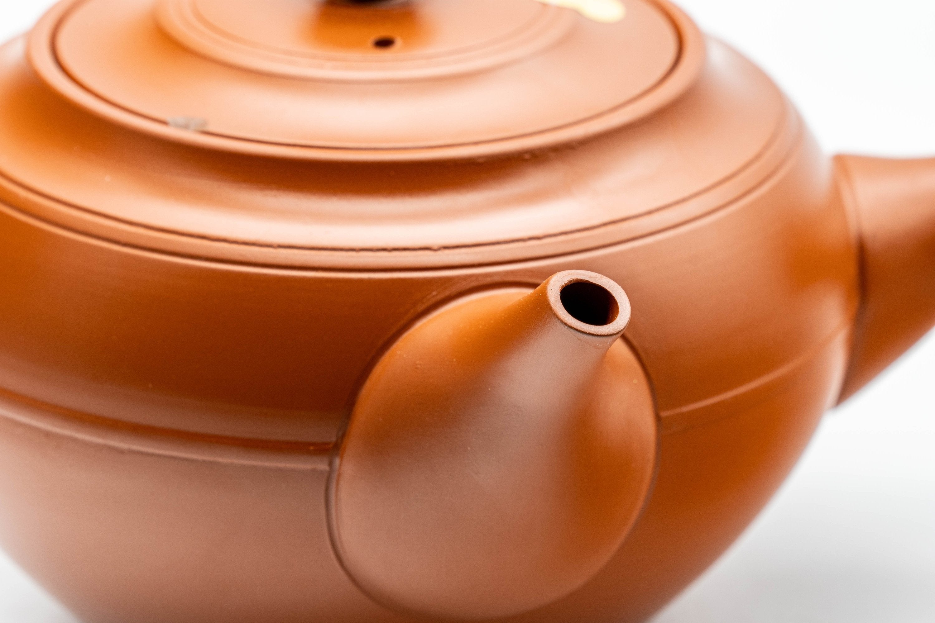 Japanese Kyusu - 有馬 Maru-gata Debeso Tokoname-yaki Teapot - 350ml