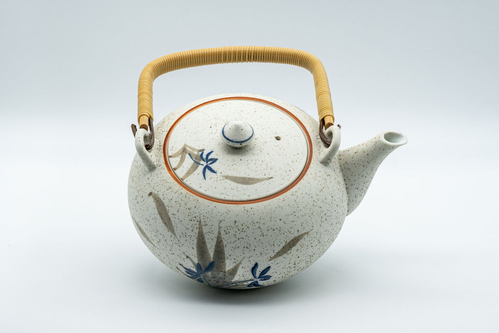 Japanese Tea Set - 西峰窯 Arita-yaki Porcelain Dobin Teapot with 6 Cups - Nishimine Kiln