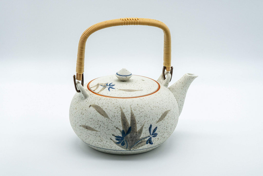 Japanese Tea Set - 西峰窯 Arita-yaki Porcelain Dobin Teapot with 6 Cups - Nishimine Kiln