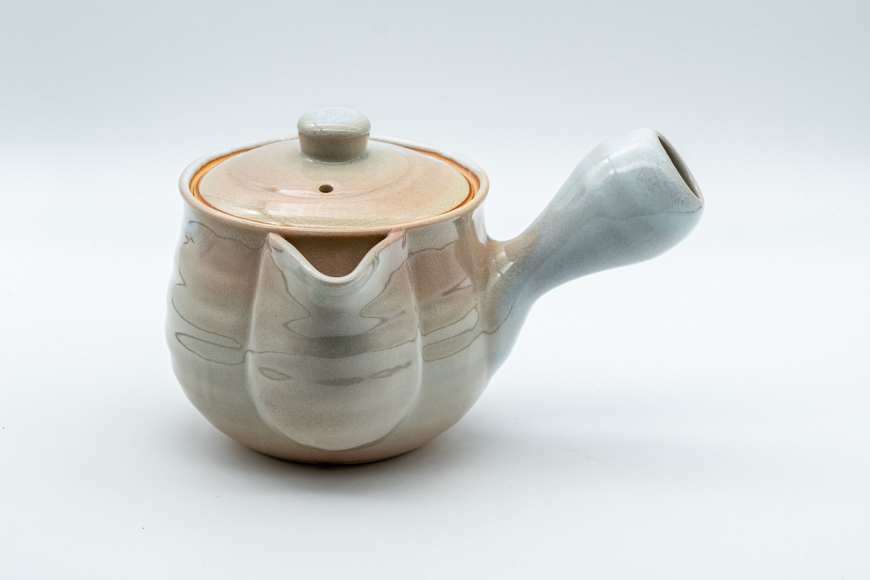 Japanese Kyusu - 椿秀窯 Tsubakihide Hagi-yaki Teapot - 350ml
