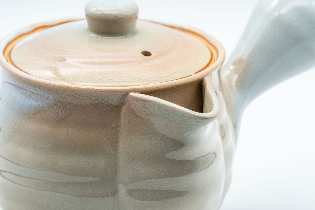 Japanese Kyusu - 椿秀窯 Tsubakihide Hagi-yaki Teapot - 350ml