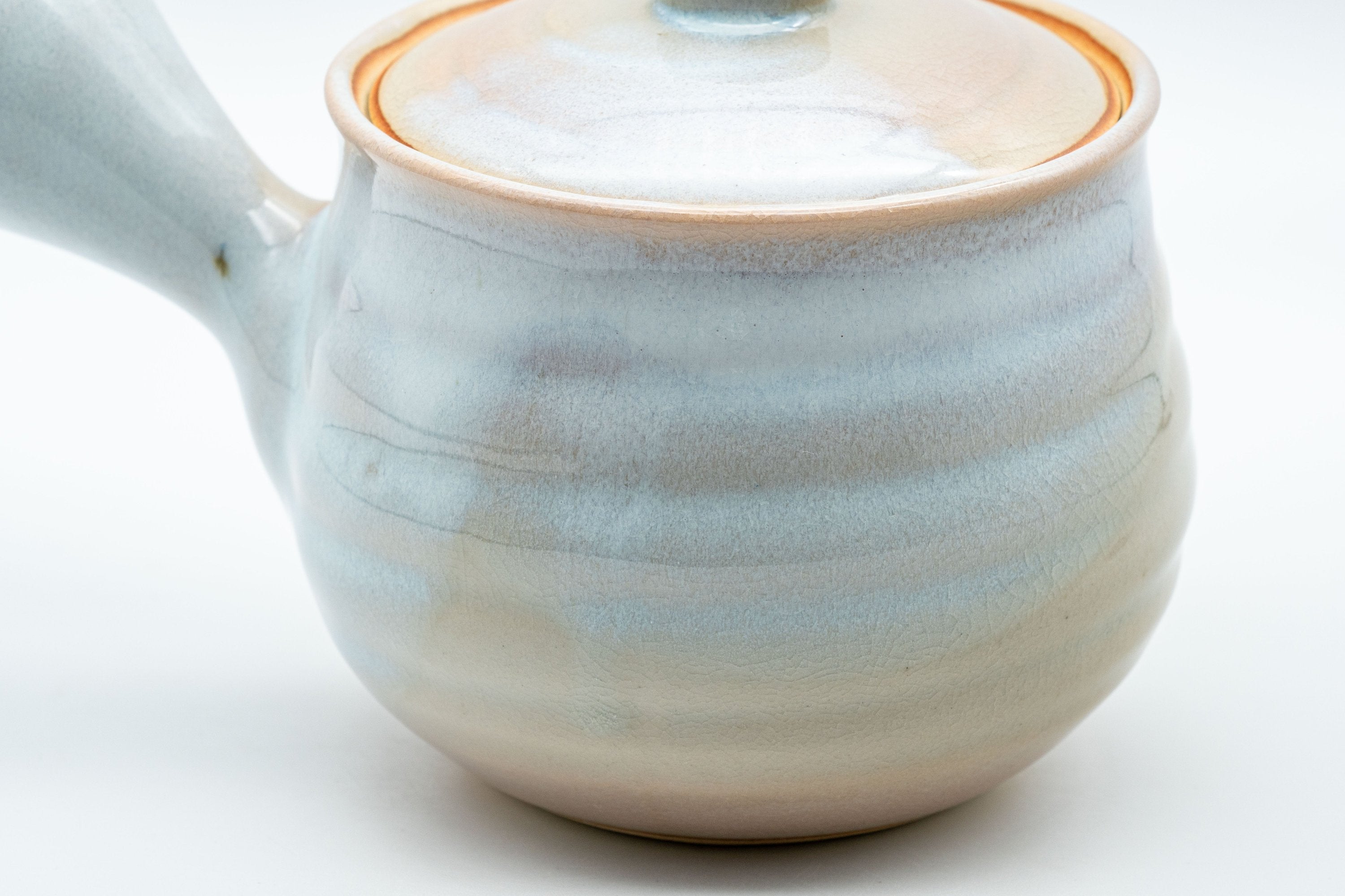 Japanese Kyusu - 椿秀窯 Tsubakihide Hagi-yaki Teapot - 350ml