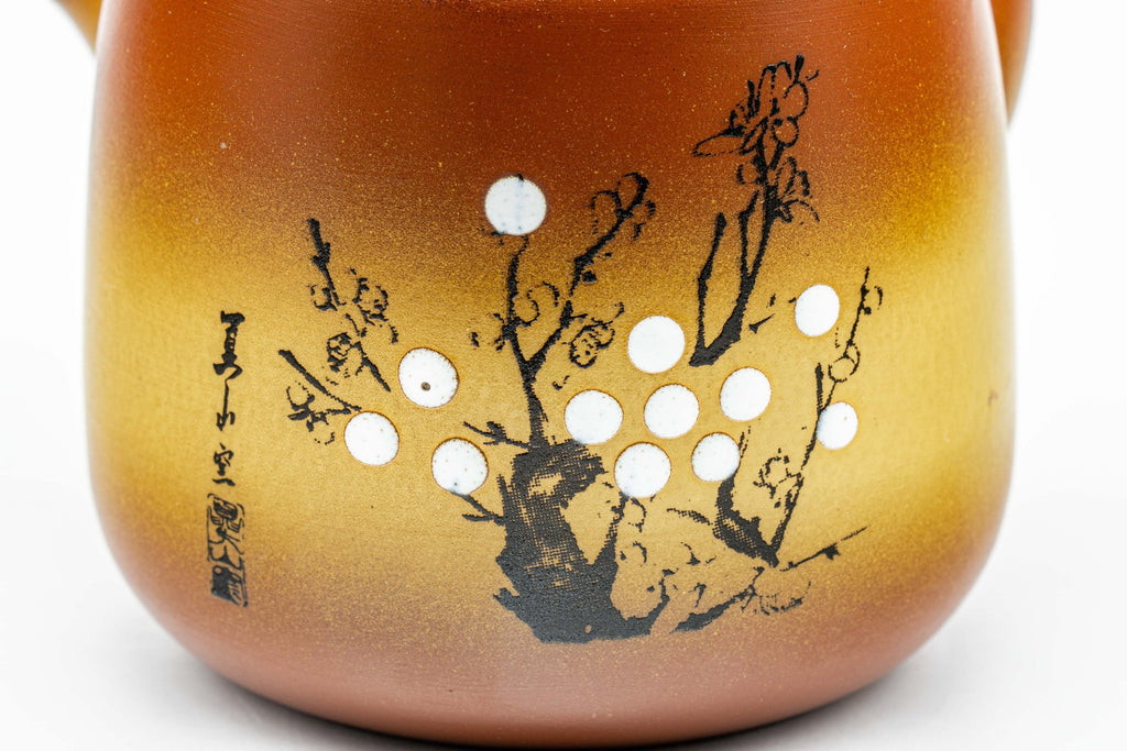 Japanese Kyusu - Plum Blossom Tokoname-yaki Teapot - 325ml