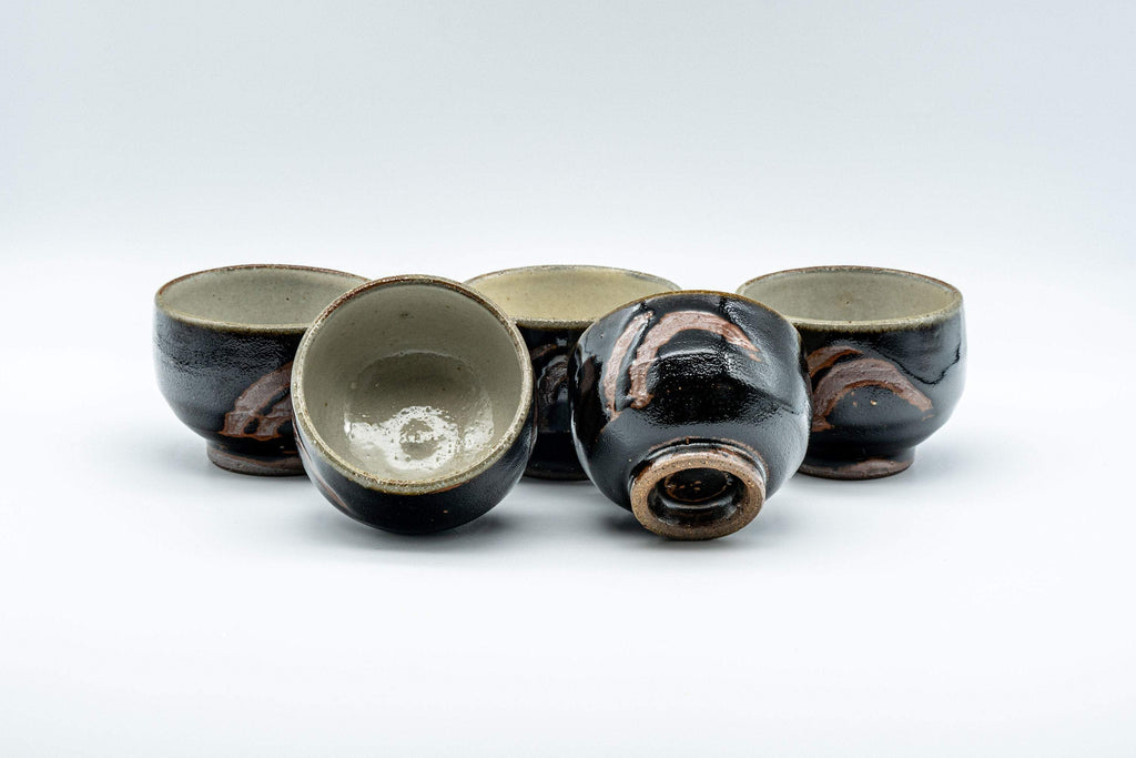 Japanese Tea Set - 陶幸 Do-ake Kyusu with 5 Yunomi - 350ml