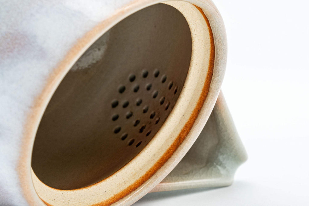 Japanese Kyusu - Tsubaki Kiln (椿窯, 天鵬山) Hagi-yaki Do-ake Teapot - 250ml