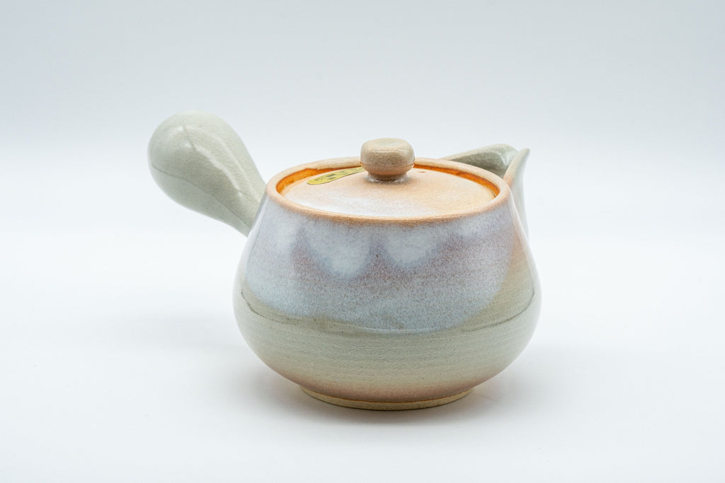Japanese Kyusu - Tsubaki Kiln (椿窯, 天鵬山) Hagi-yaki Do-ake Teapot - 250ml