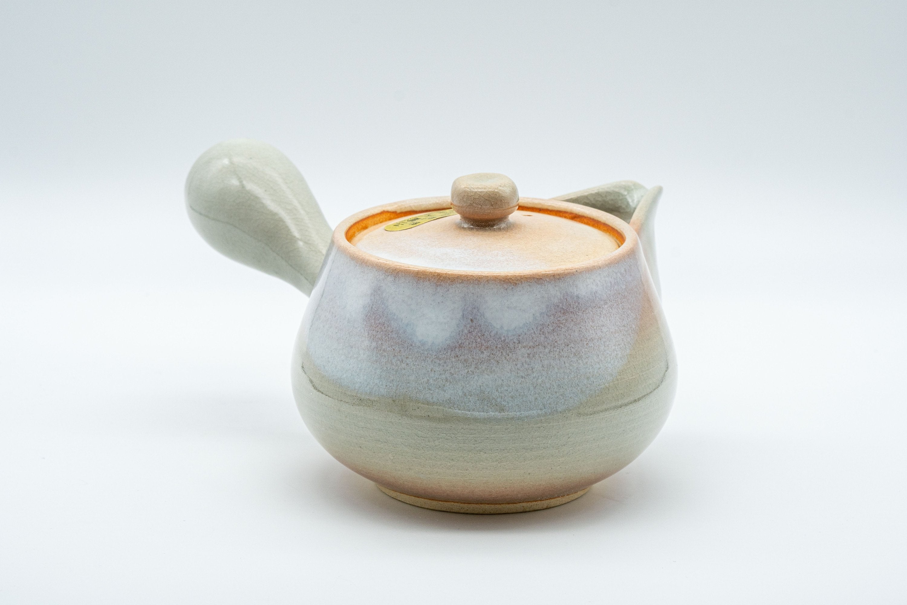 Japanese Kyusu - Tsubaki Kiln (椿窯, 天鵬山) Hagi-yaki Do-ake Teapot - 250ml