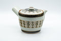 Japanese Kyusu - 九谷永楽 Floral Kutani-yaki Debeso Teapot - 350ml