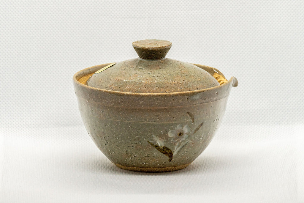Japanese Shiboridashi - 和 Floral Kiyomizu-yaki Teapot - 125ml