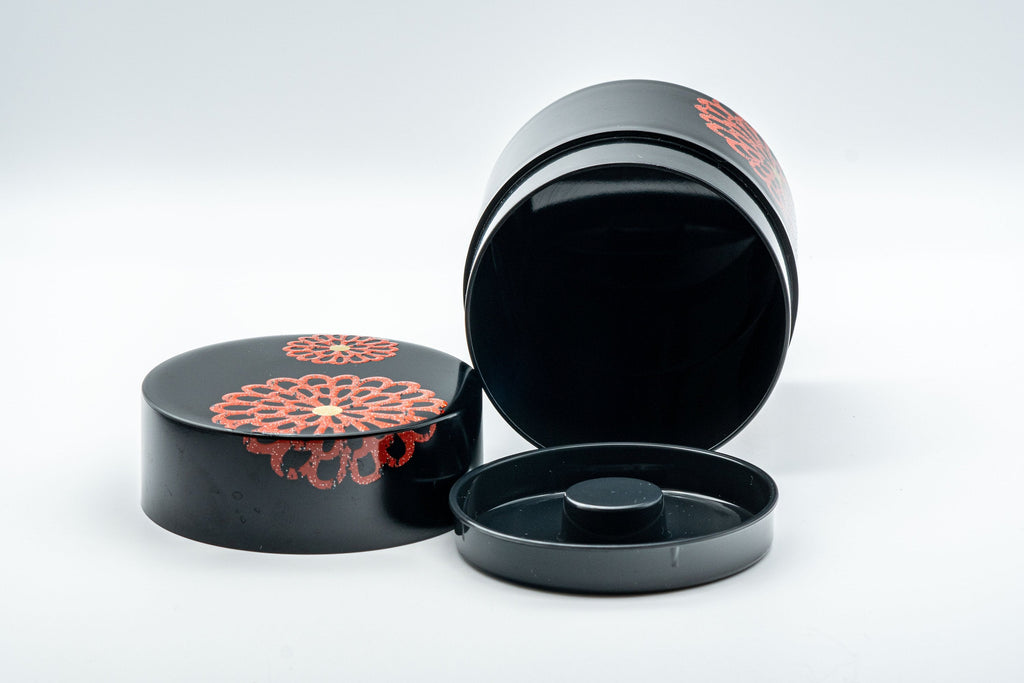 Japanese Chazutsu - Hakoya Floral Canister - 350ml