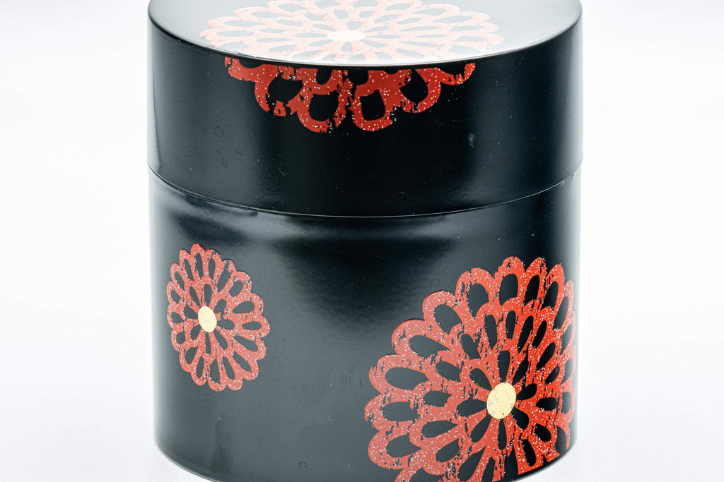 Japanese Chazutsu - Hakoya Floral Canister - 350ml