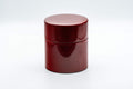 Japanese Chazutsu - 七々子塗 Nanako-nuri - Urushi Lacquer Tea Canister - 350ml