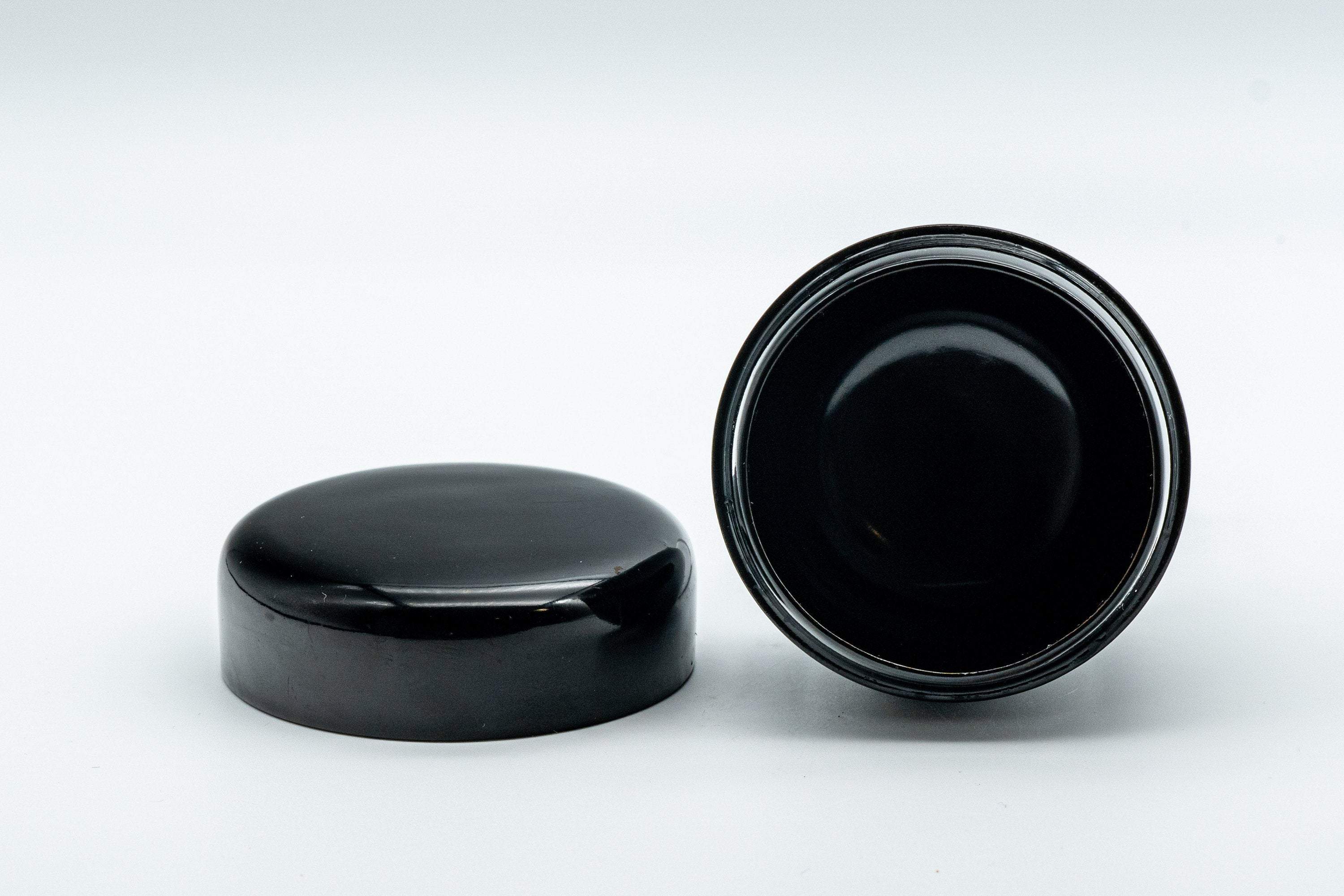 Japanese Natsume - Black Urushi Lacquer Matcha Tea Caddy - 50ml