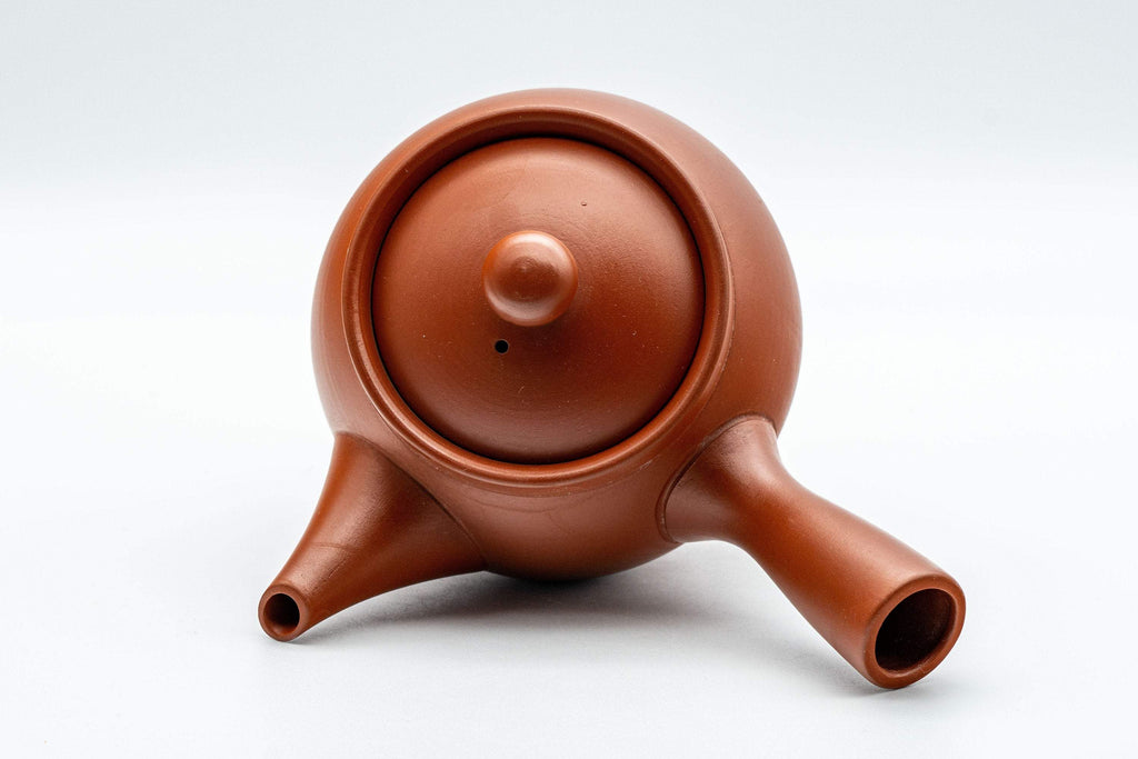 Japanese Kyusu - 福仙 Fukusen Suzuki Maru-gata Tokoname-yaki Debeso Teapot - 230ml