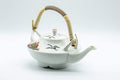 Japanese Kyusu - White Crane and Tortoise Do-ake Tea and Sake Pot - 300ml