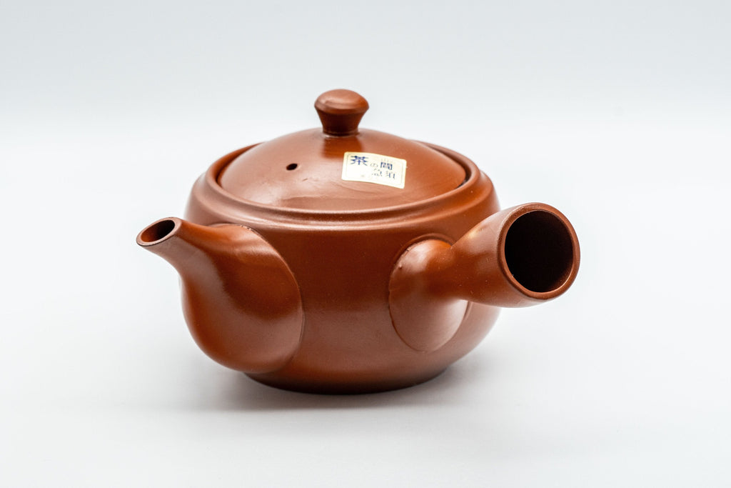 Japanese Kyusu - Plum Blossoms Tokoname-yaki Teapot - 350ml