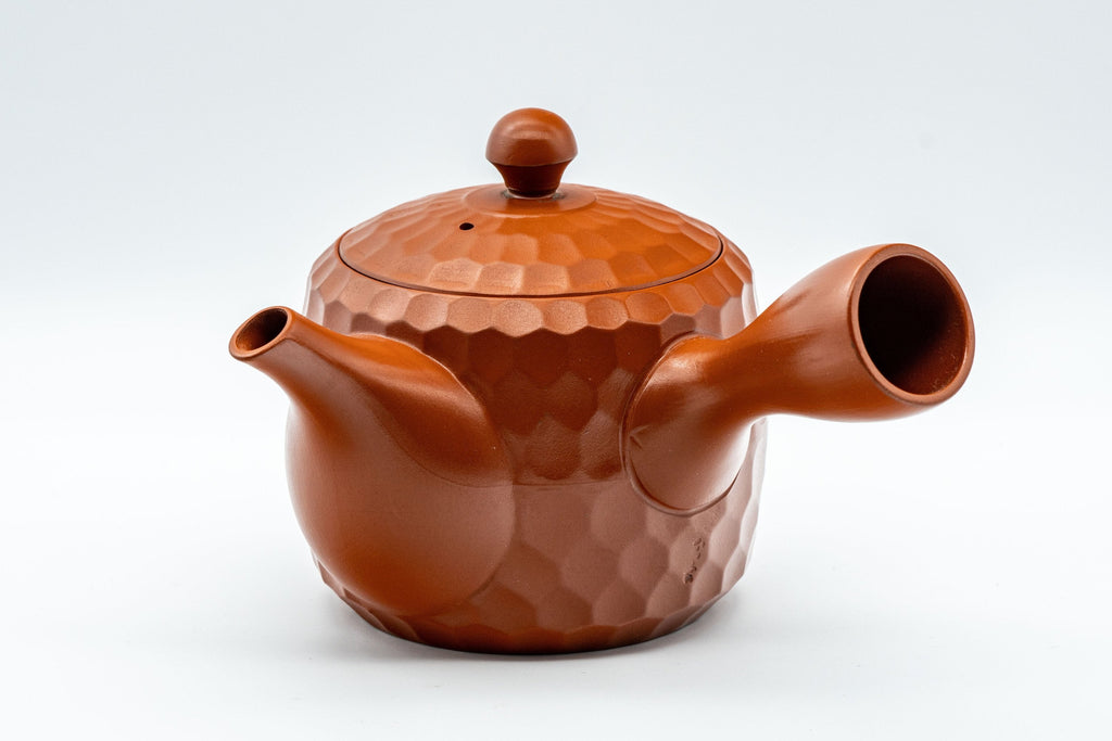 Japanese Kyusu - Hexagonal Tokoname-yaki Teapot - 350ml