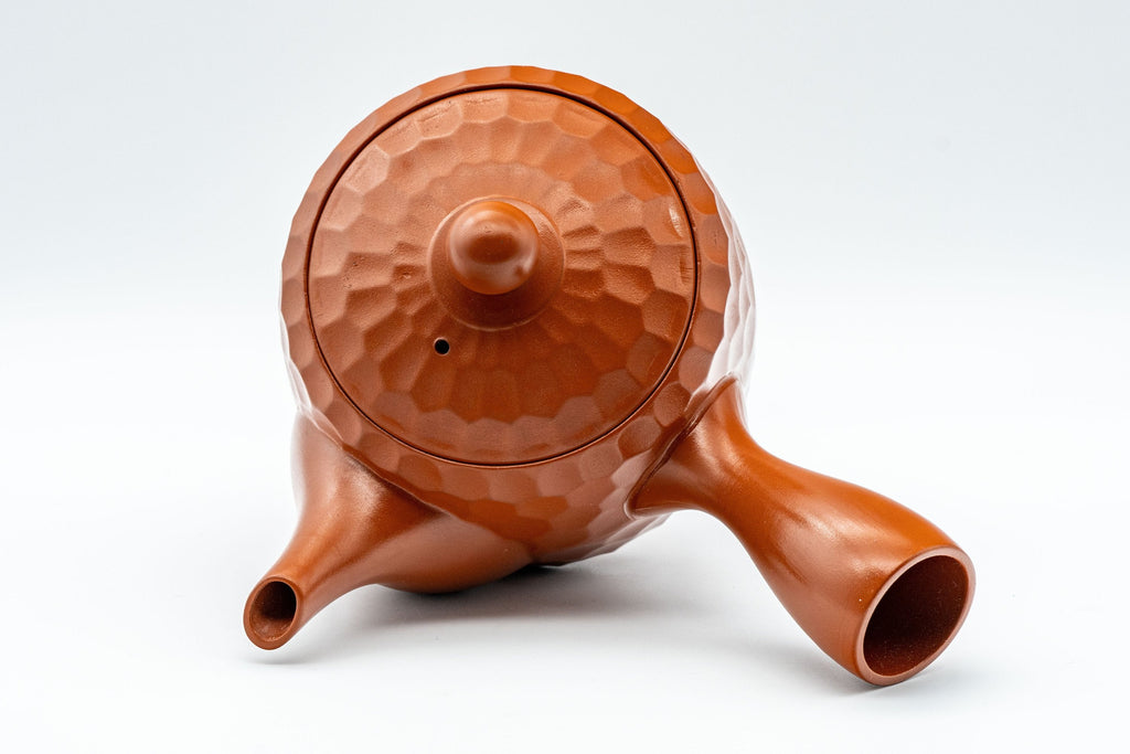Japanese Kyusu - Hexagonal Tokoname-yaki Teapot - 350ml
