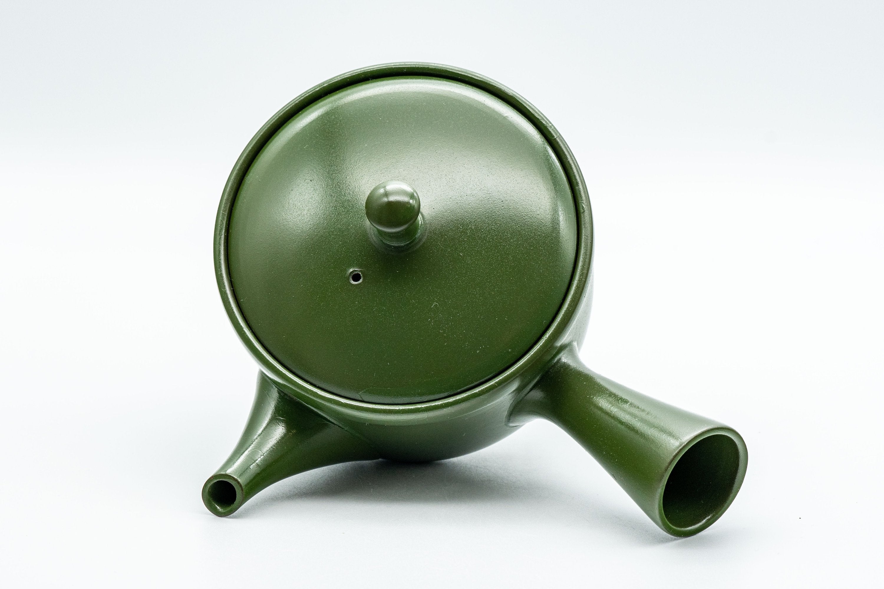 Japanese Kyusu - 芳山 Green Ryokudei Tokoname-yaki Teapot - 230ml