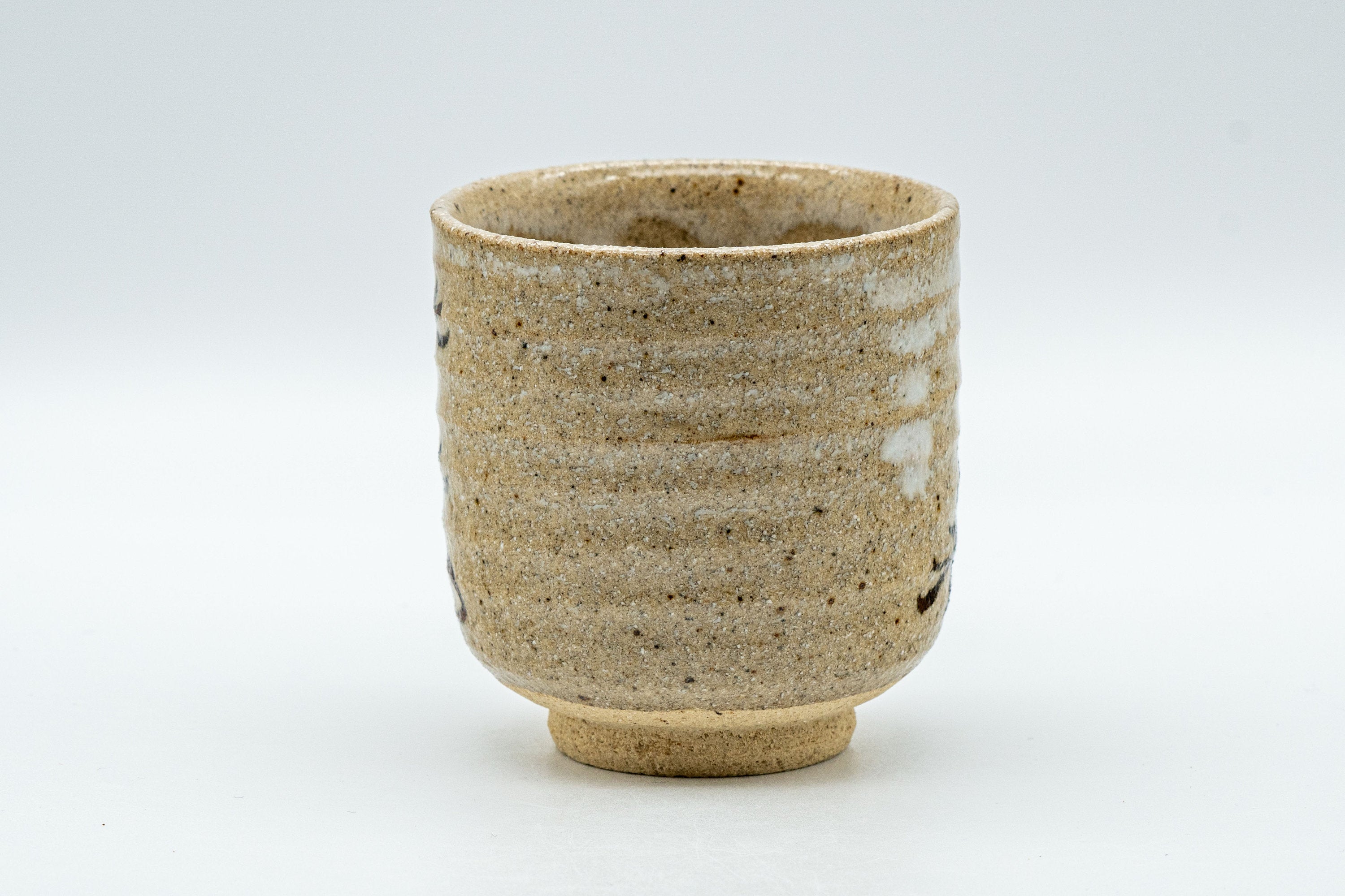 Japanese Teacup - Stoneware Tsutsu-gata Karatsu-yaki Yunomi - 120ml
