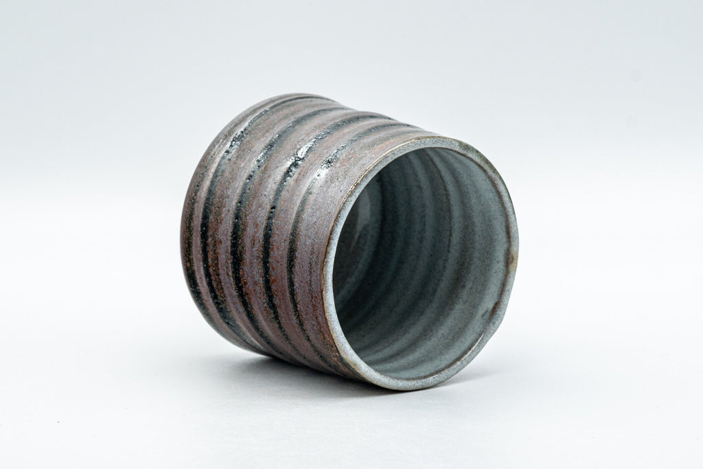 Japanese Teacup - Ribbed Tsutsu-gata Yunomi - 130ml