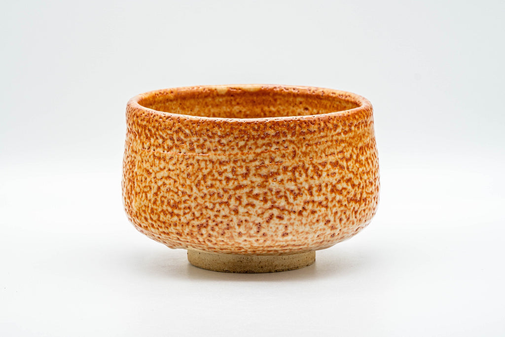 Japanese Matcha Bowl - Shino Glazed Yuzuhada Chawan Tea Bowl - 500ml