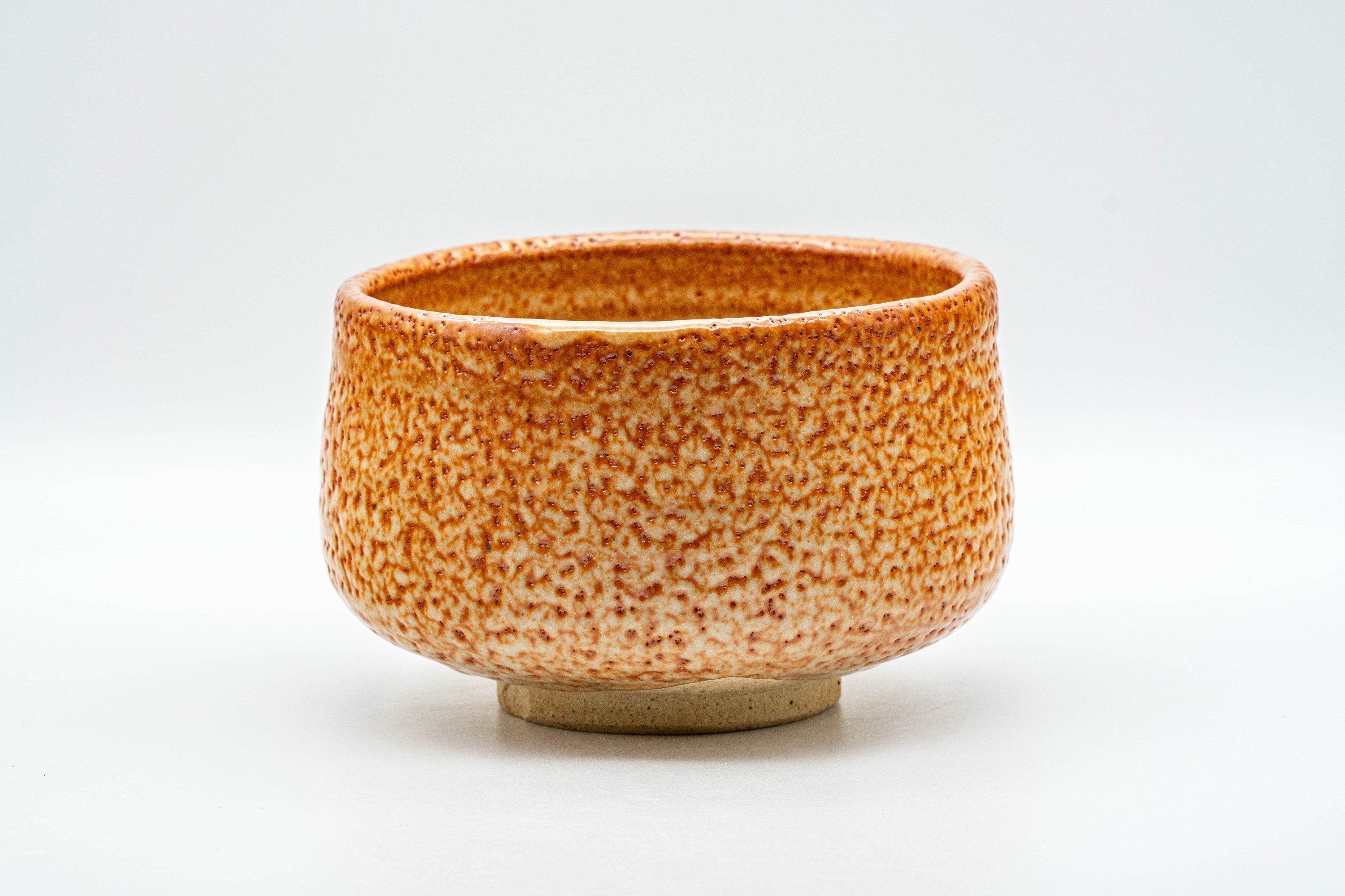 Japanese Matcha Bowl - Shino Glazed Yuzuhada Chawan Tea Bowl - 500ml