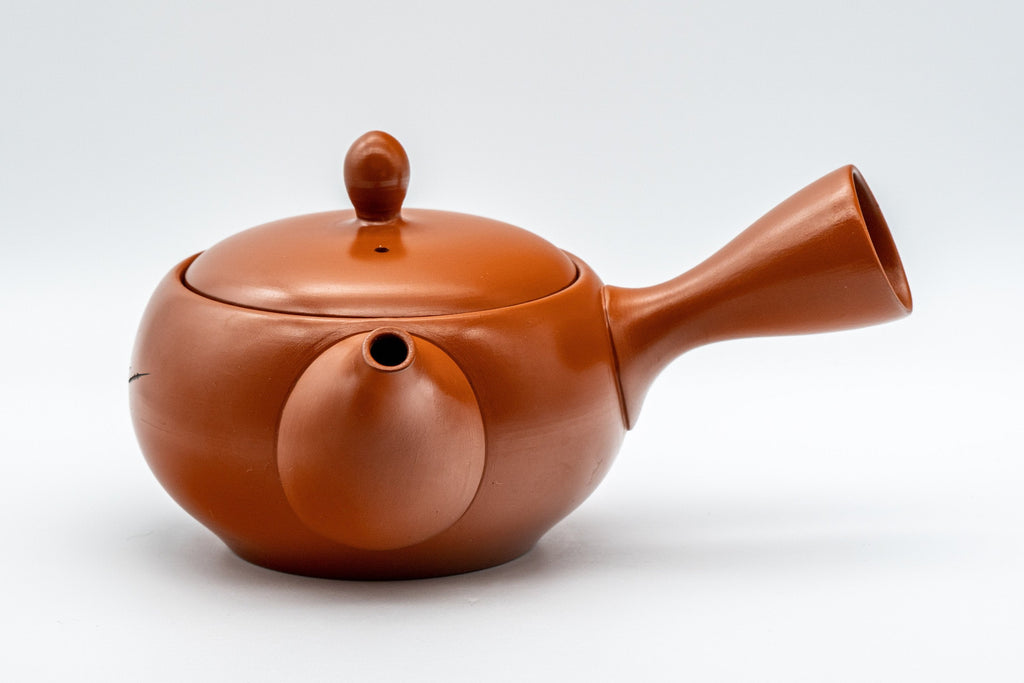 Japanese Kyusu - Bamboo Plum Blossoms Tokoname-yaki Teapot - 350ml