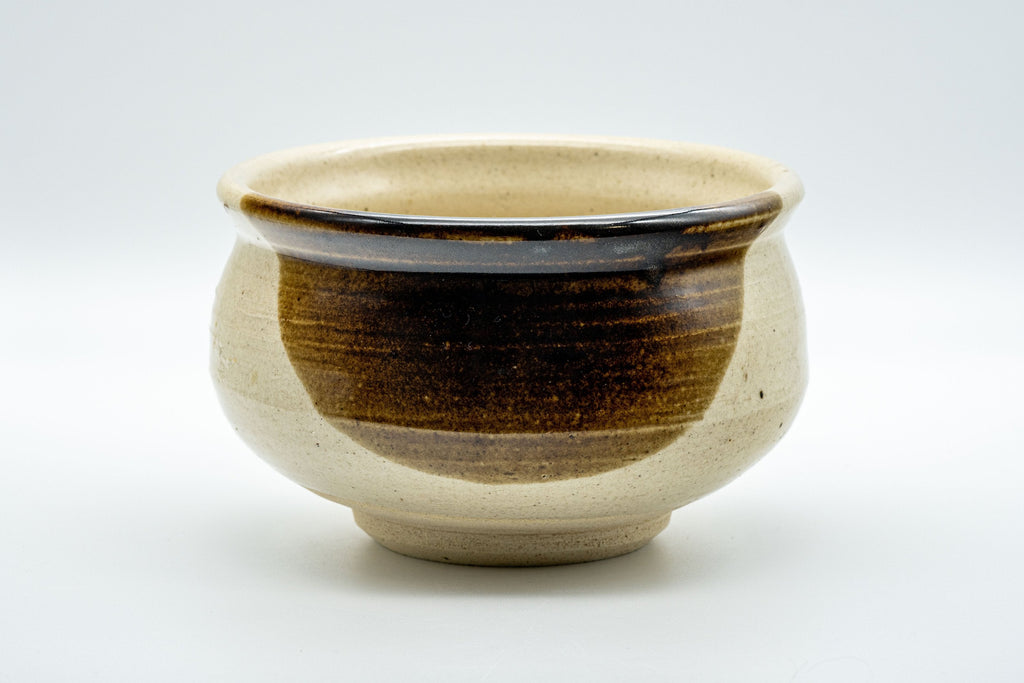 Japanese Kensui - Brown Glazed Water Bowl  - 650ml