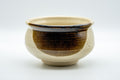 Japanese Kensui - Brown Glazed Water Bowl  - 650ml