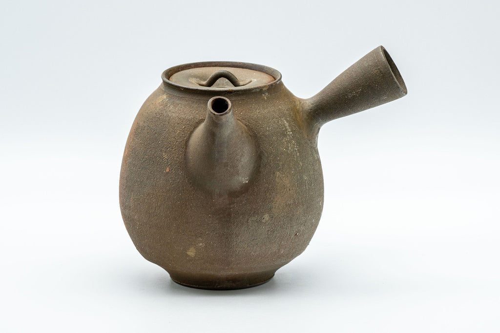 Japanese Kyusu - 小西洋平 Konishi Yohei - Rustic Tokoname-yaki Do-ake Teapot - 350ml