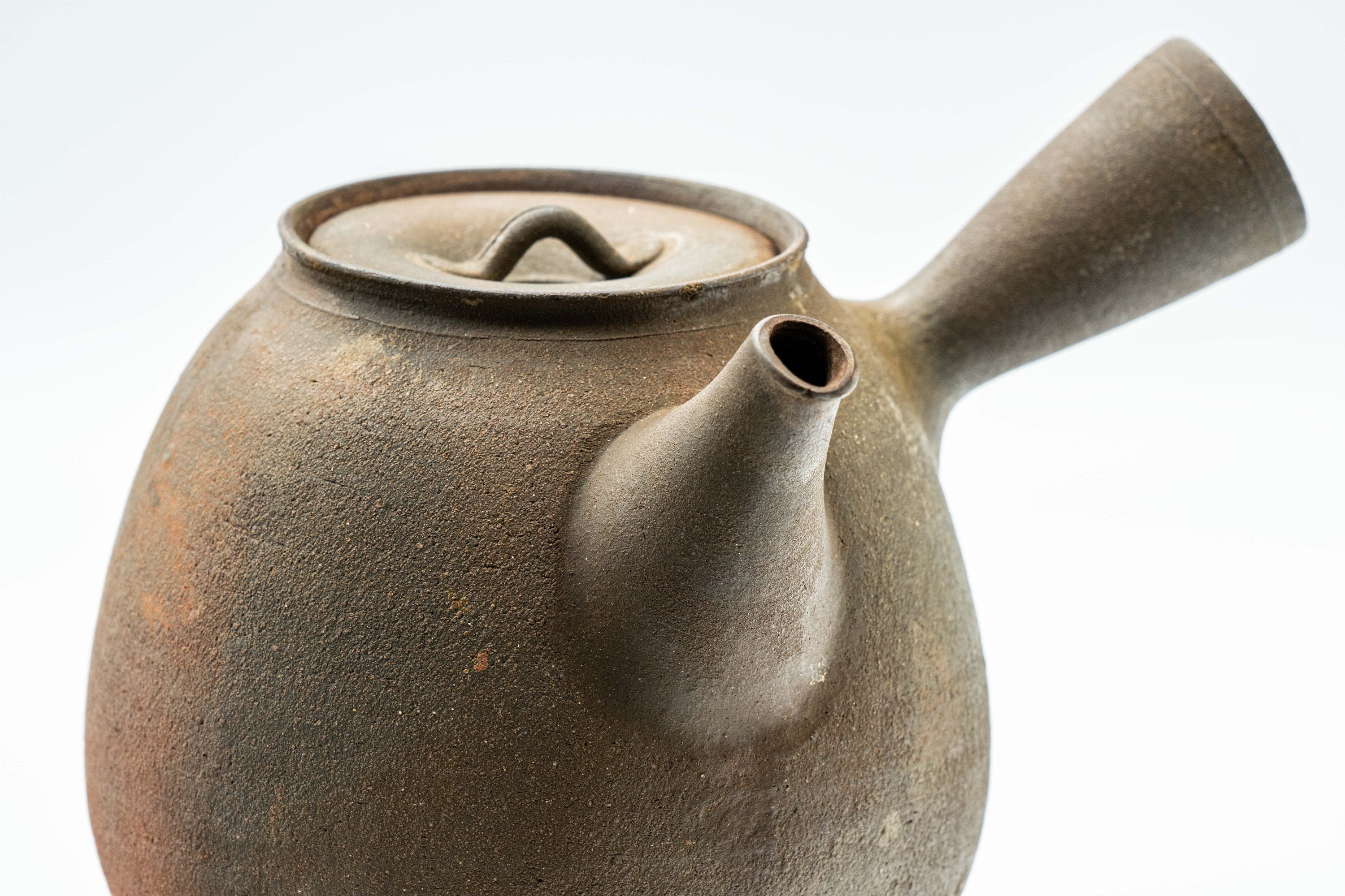 Japanese Kyusu - 小西洋平 Konishi Yohei - Rustic Tokoname-yaki Do-ake Teapot - 350ml
