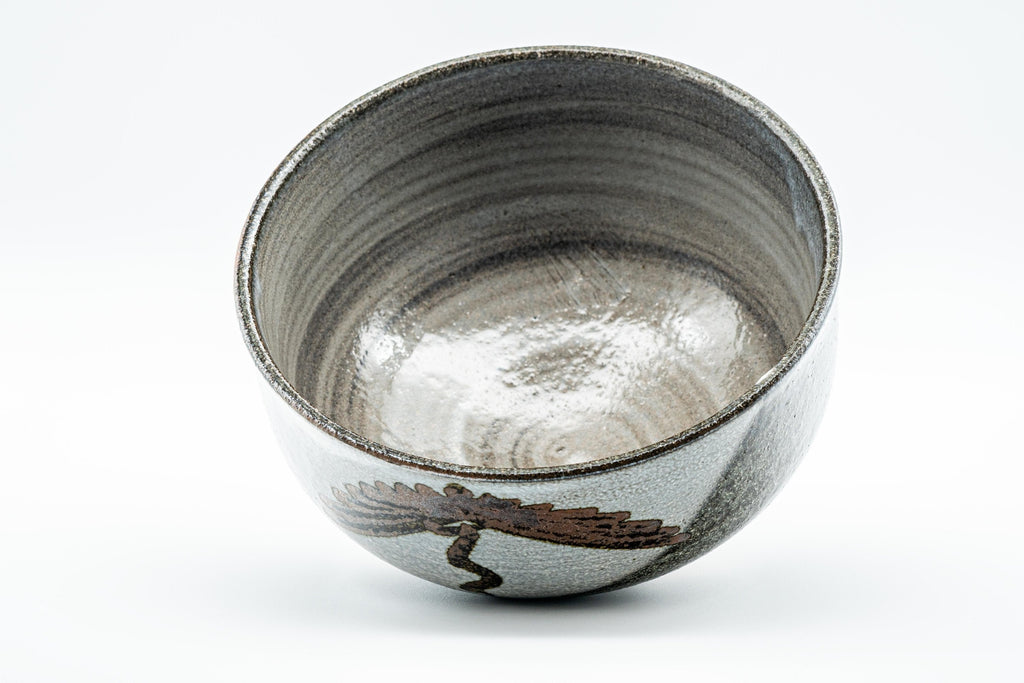 Japanese Matcha Set - Hantsutsu-gata Chawan with Bamboo Chasen Whisk and Chashaku Scoop - 500ml