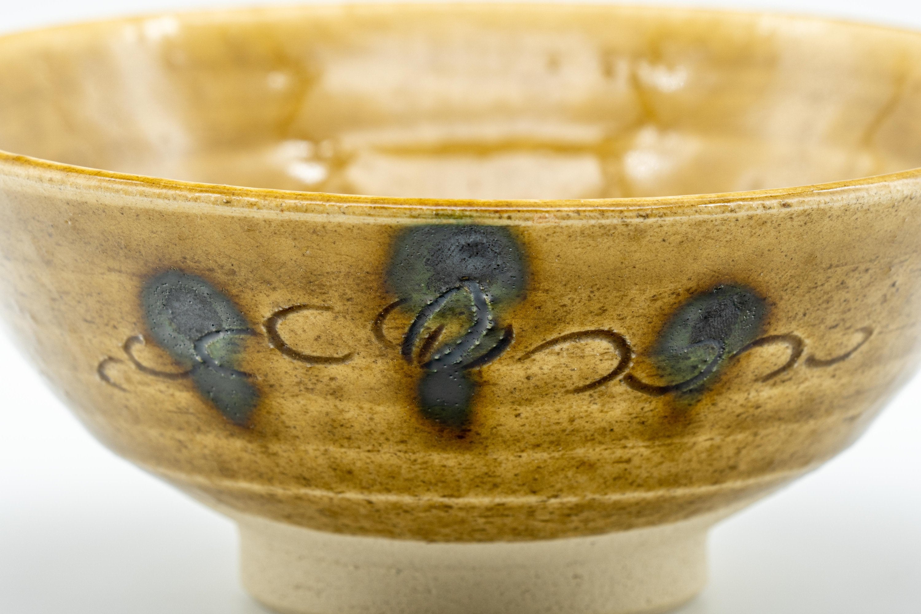 Japanese Matcha Bowl - Hira-gata Summer Chawan - 300ml
