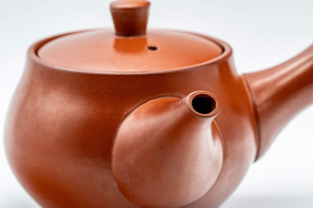 Japanese Kyusu - Nasu-gata Tokoname-yaki Teapot - 200ml
