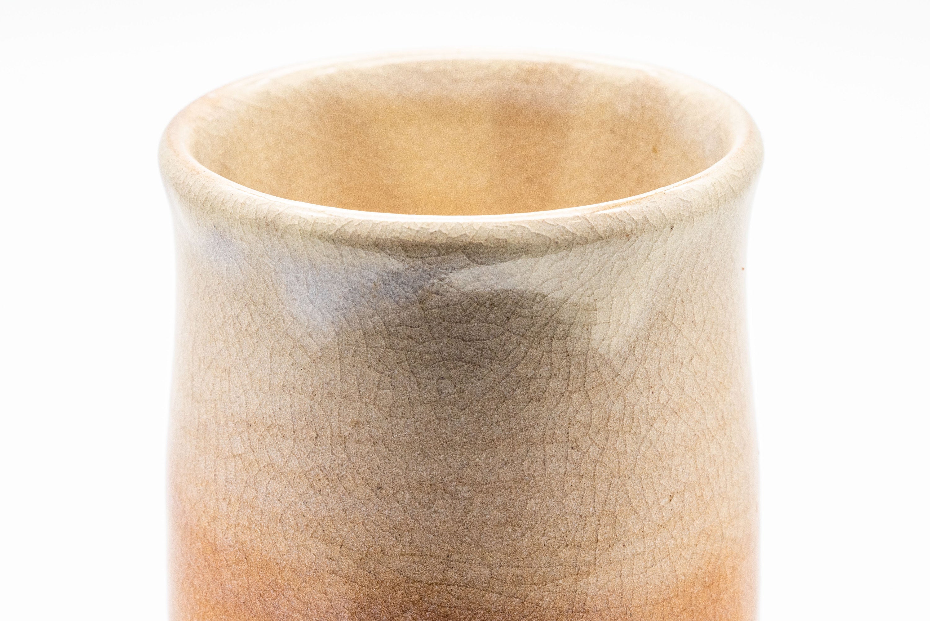 Japanese Teacup - Tsutsu-gata Hagi-yaki Yunomi - 210ml