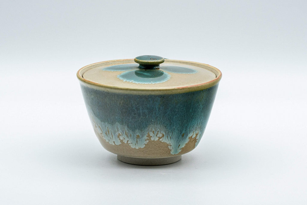 Japanese Houhin - Agano-yaki Blue-green Drip Glaze- 150ml
