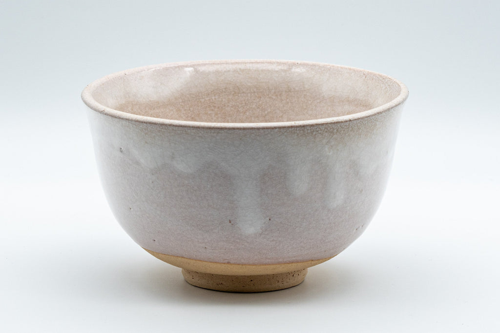 Japanese Matcha Bowl - Drip Glazed Hatazori-gata Chawan - 400ml