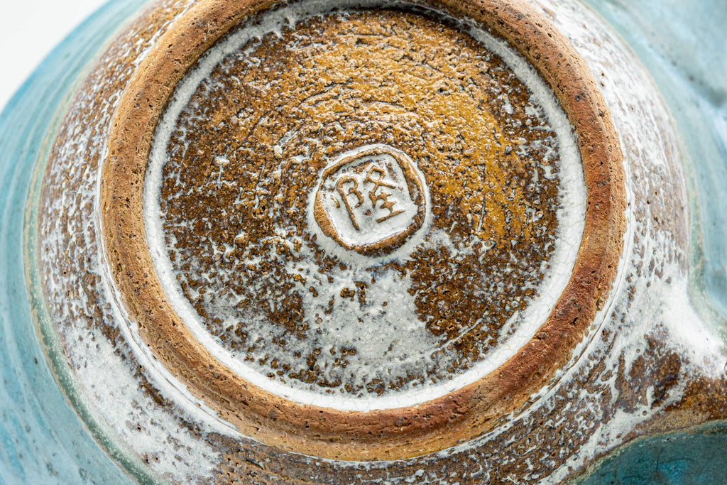 Japanese Kyusu - Large Blue White Unique Do-ake Teapot - 350ml
