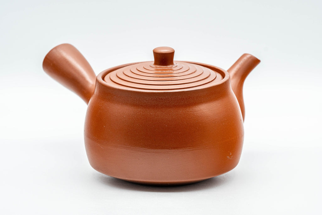 Japanese Tea Set - Tokoname-yaki Debeso Kyusu with 5 Yunomi