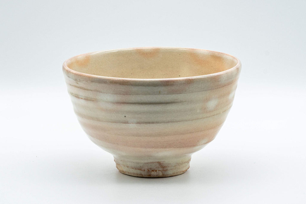 Japanese Matcha Bowl - Gohonte Wan-nari Hagi-yaki Chawan - 450ml